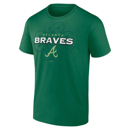 Atlanta Braves Profile Big & Tall Celtic T-Shirt - Kelly Green