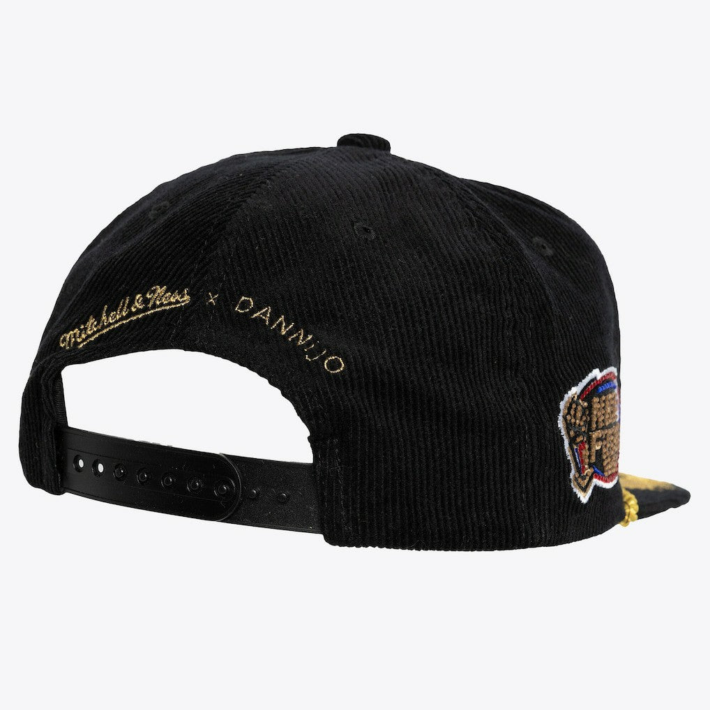 Chicago Bulls x DANNIJO Women's Deadstock Cord Snapback Hat - Black | Mitchell & Ness cheap