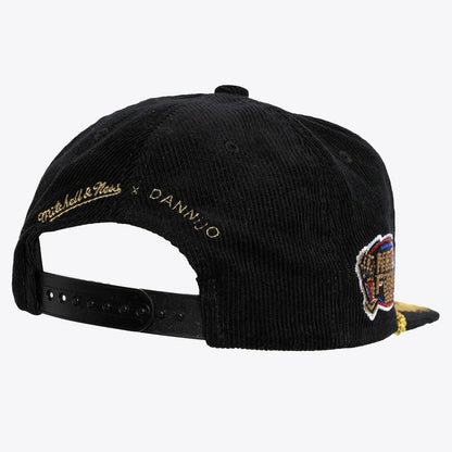 Chicago Bulls x DANNIJO Women's Deadstock Cord Snapback Hat - Black | Mitchell & Ness cheap