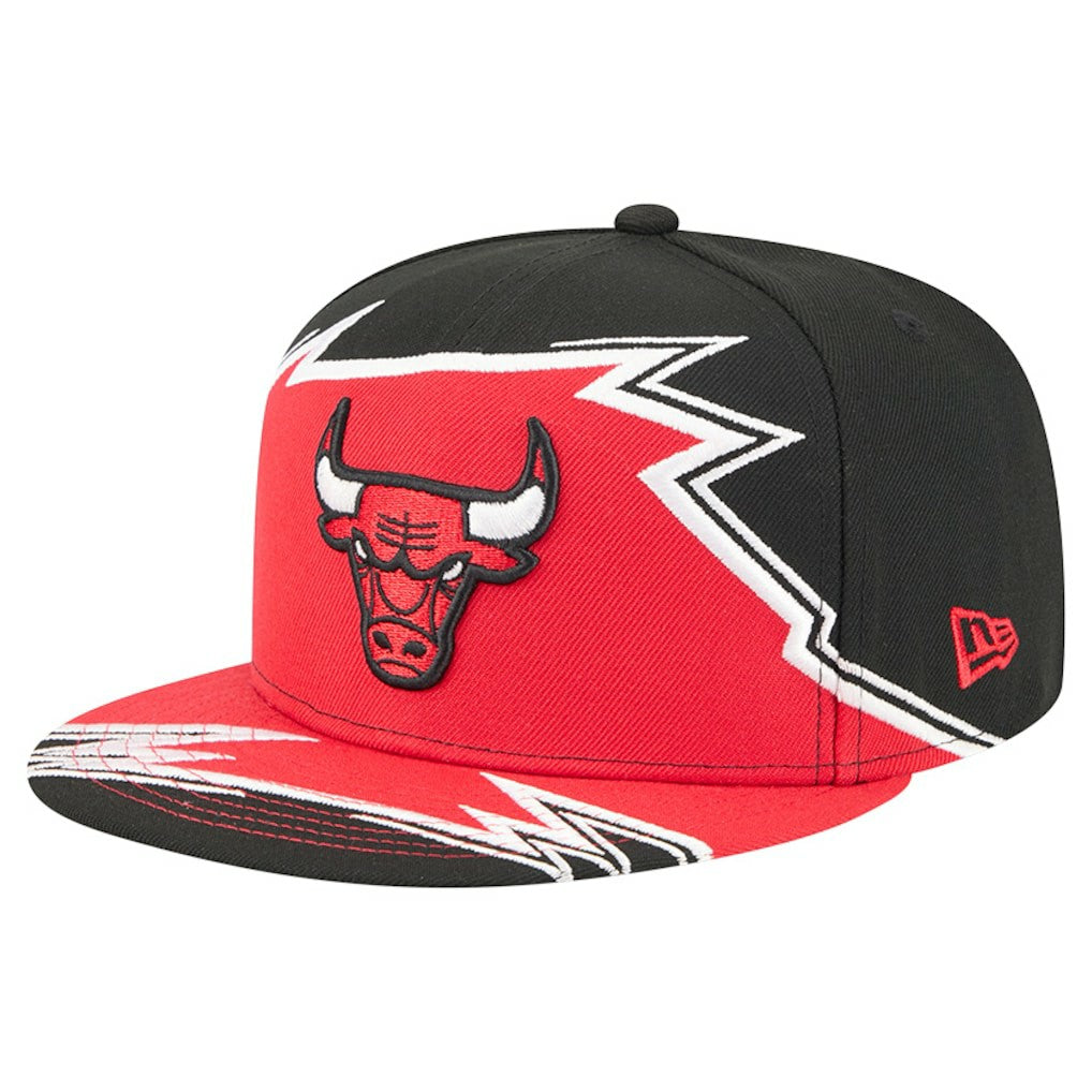 Chicago Bulls Break 59FIFTY Fitted Hat - Black/Red | New Era cheap