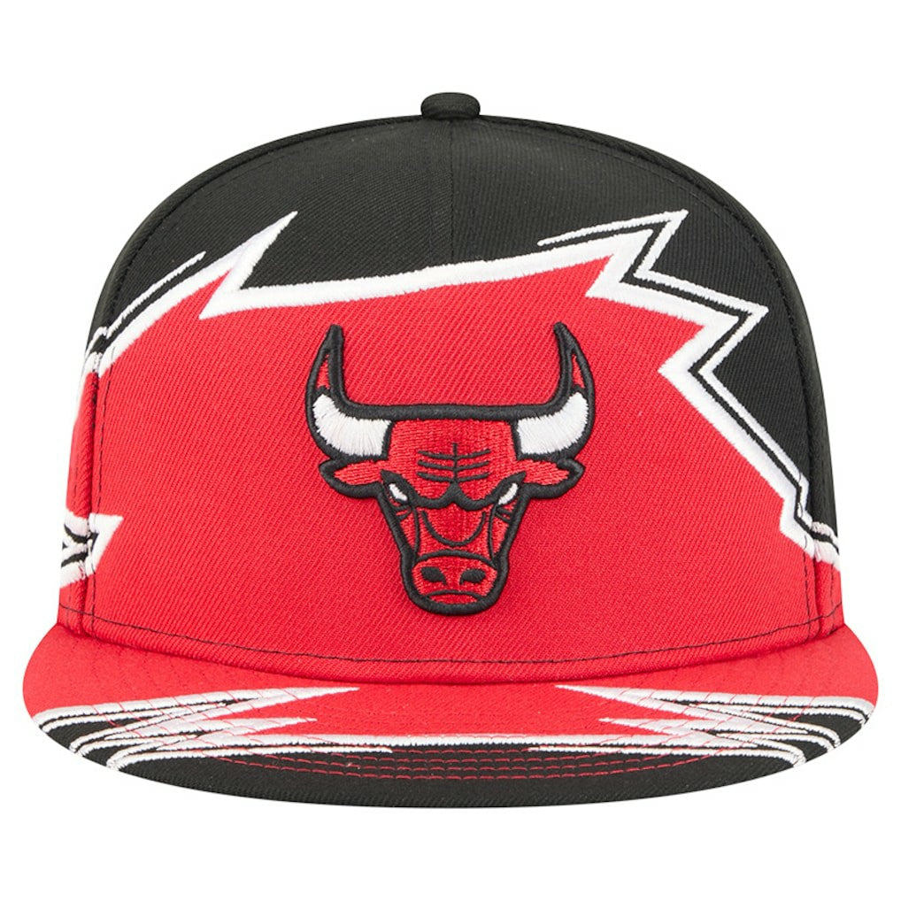 Chicago Bulls Break 59FIFTY Fitted Hat - Black/Red | New Era cheap