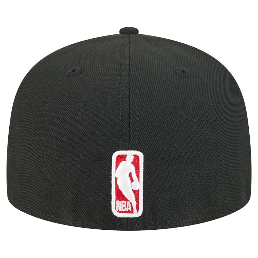 Chicago Bulls Break 59FIFTY Fitted Hat - Black/Red | New Era cheap