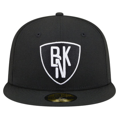 Brooklyn Nets Deceptor 59FIFTY Fitted Hat - Black | New Era for sale