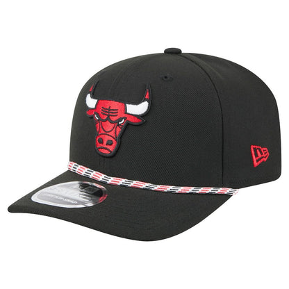 Chicago Bulls Rope 9SEVENTY Adjustable Hat - Black | New Era shop