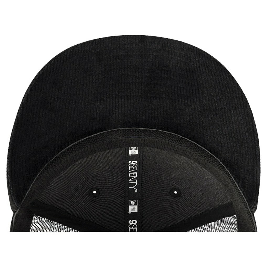 Chicago Bulls Quilted 9SEVENTY Trucker Adjustable Hat - Black | New Era on sale
