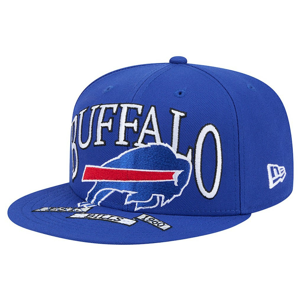 Buffalo Bills New Era Oversized 59FIFTY Fitted Hat - Royal for sale