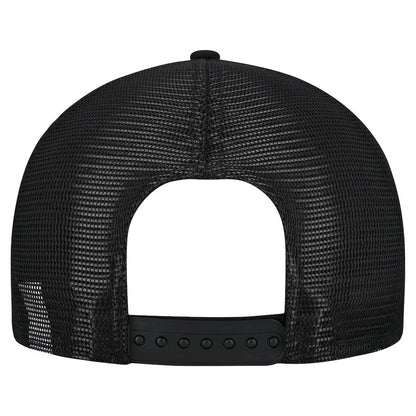 Pittsburgh Steelers New Era Cork Split Panel 9FIFTY Trucker Snapback Hat - Gray/Black sale
