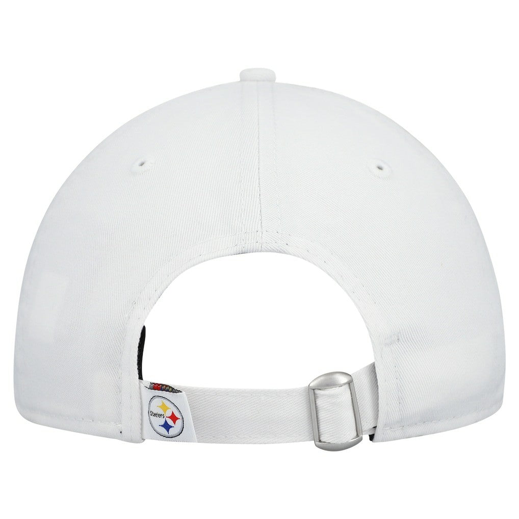 Pittsburgh Steelers New Era Women's Team Fan 9TWENTY Adjustable Hat - White online