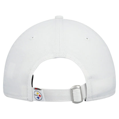 Pittsburgh Steelers New Era Women's Team Fan 9TWENTY Adjustable Hat - White online