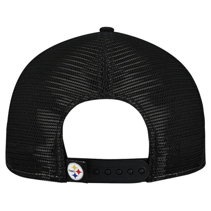 Pittsburgh Steelers New Era Outdoor Split Panel 9FIFTY Snapback Hat - Gold/Black for sale