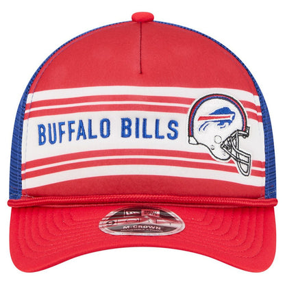 Buffalo Bills New Era Linear A-Frame 9FORTY Adjustable Hat - Red cheap