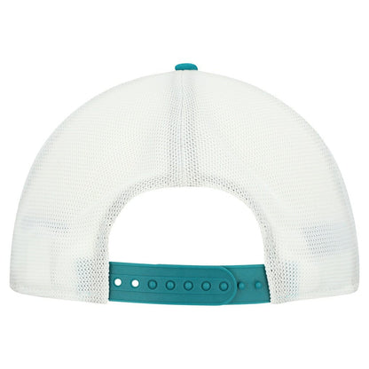 Miami Dolphins New Era Patch 19TWENTY Adjustable Hat - Aqua/White online
