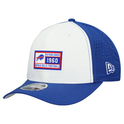 Buffalo Bills New Era Established Patch 9SEVENTY Adjustable Hat - White/Royal for sale