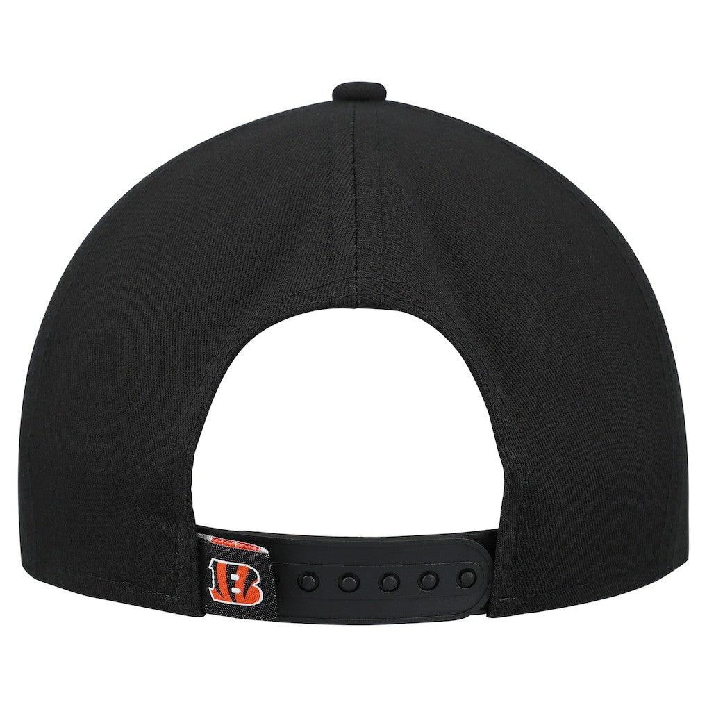 Cincinnati Bengals New Era Women's Metallic 9FORTY M-Crown A-Frame Adjustable Hat - Black sale