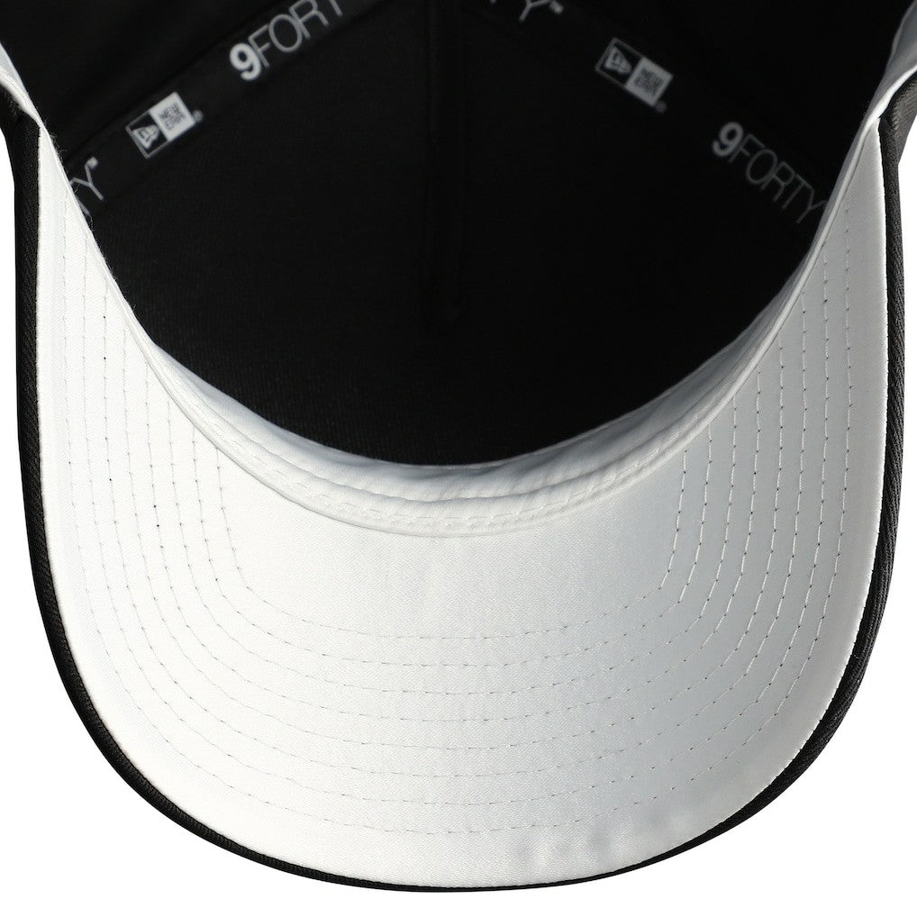 Cincinnati Bengals New Era Women's Metallic 9FORTY M-Crown A-Frame Adjustable Hat - Black sale