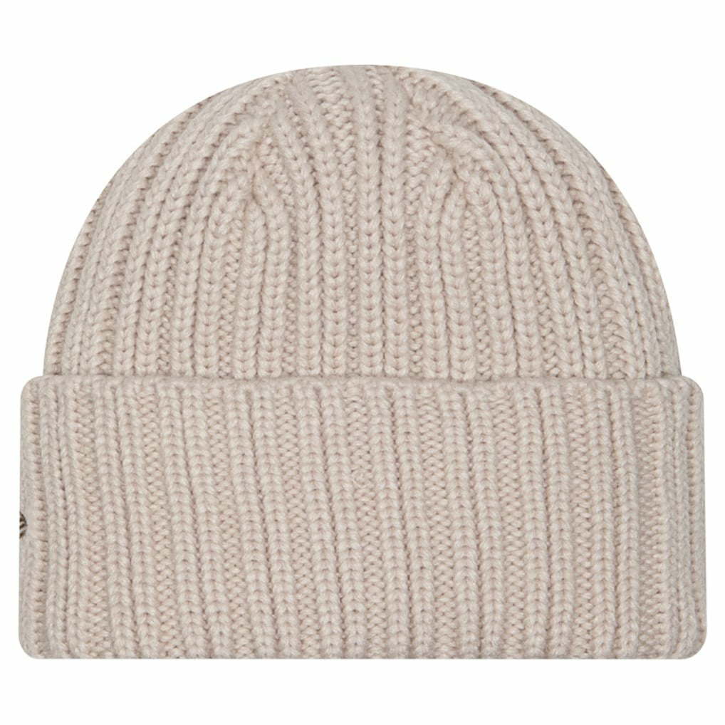 Buffalo Bills New Era Logo Applique Cuffed Knit Hat - Light Beige outlet