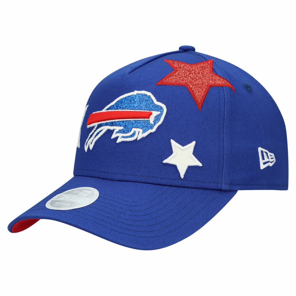 Buffalo Bills New Era Women's Stardom A-Frame 9FORTY Adjustable Hat - Royal online