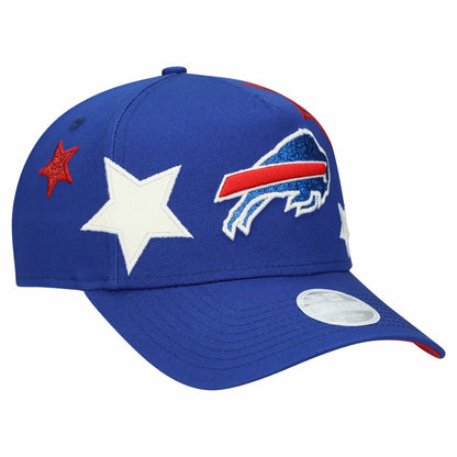 Buffalo Bills New Era Women's Stardom A-Frame 9FORTY Adjustable Hat - Royal online