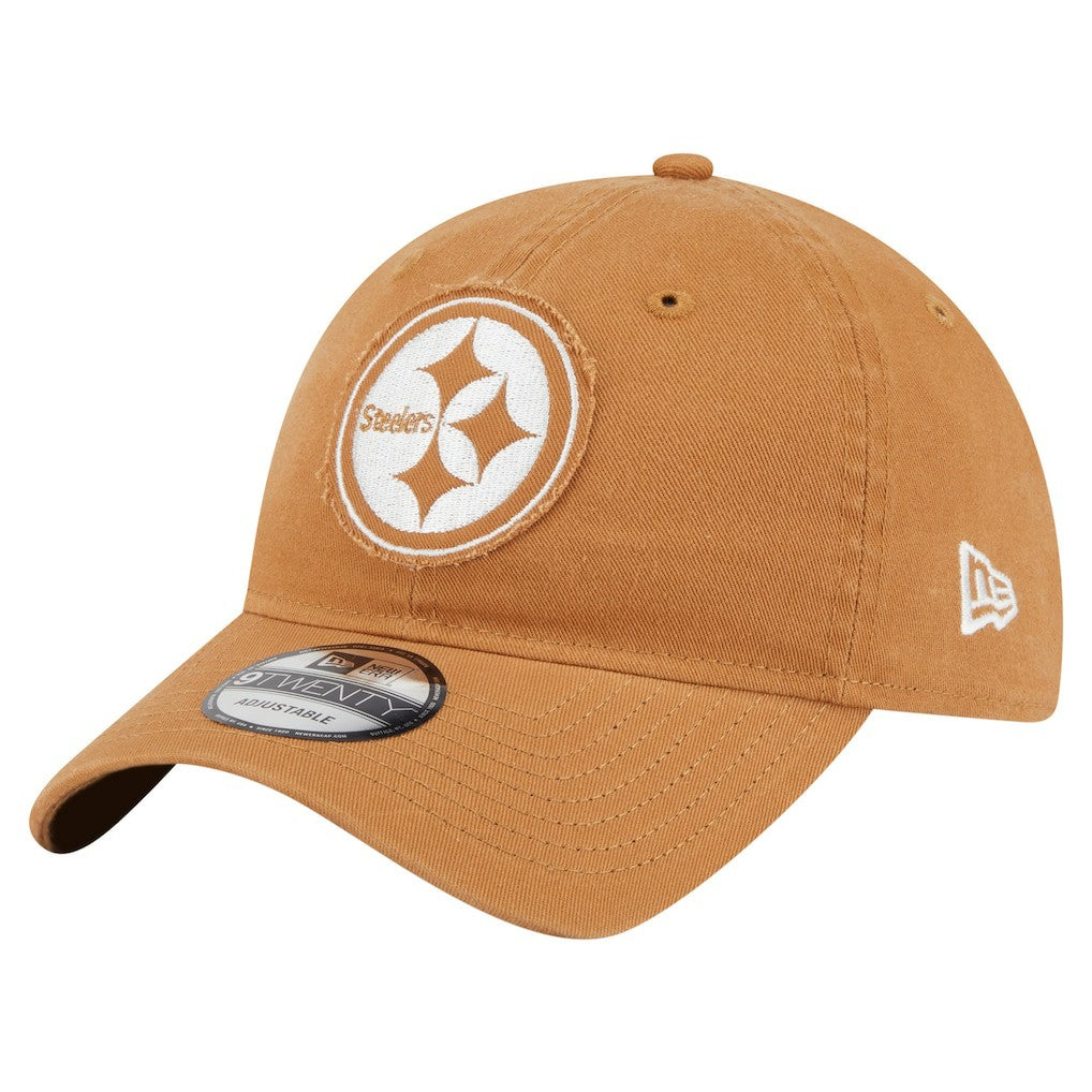 Pittsburgh Steelers New Era Stamp 9TWENTY Adjustable Hat - Brown on sale