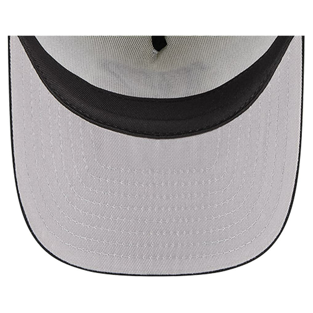 Cincinnati Bengals New Era Youth Banner 9FIFTY A-Frame Adjustable Trucker Hat - Cream/Black for sale