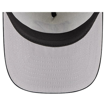 Cincinnati Bengals New Era Youth Banner 9FIFTY A-Frame Adjustable Trucker Hat - Cream/Black for sale