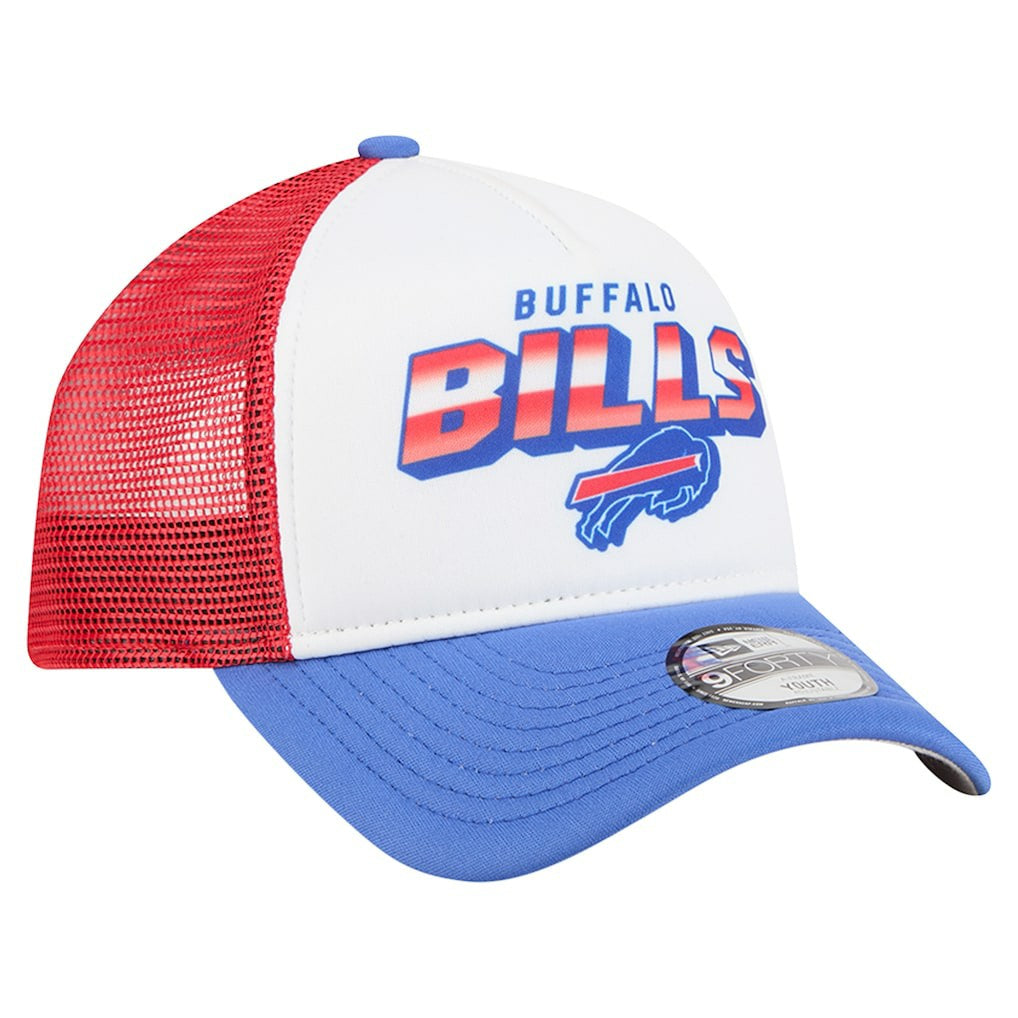 Buffalo Bills New Era Preschool 9FORTY A-Frame Adjustable Hat - White discount