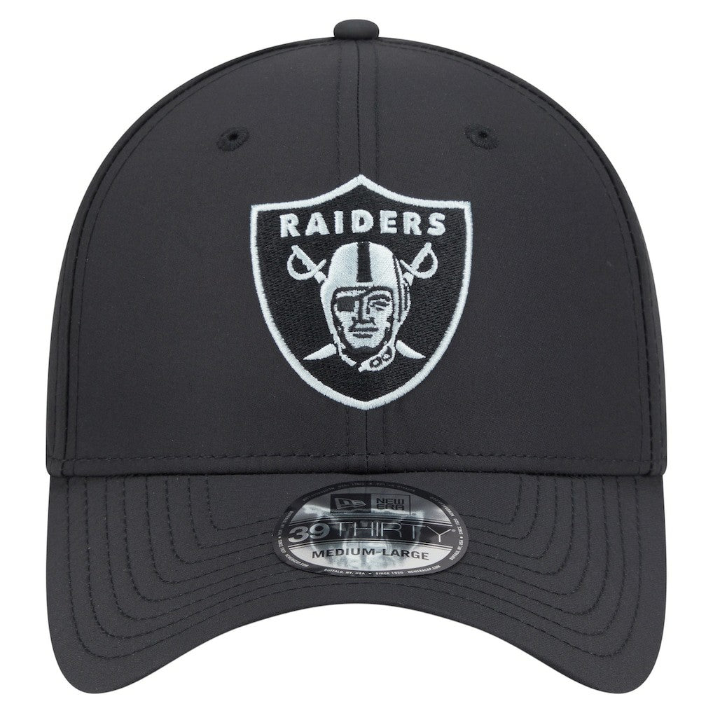 Las Vegas Raiders New Era Night 39THIRTY Flex Hat - Black for sale