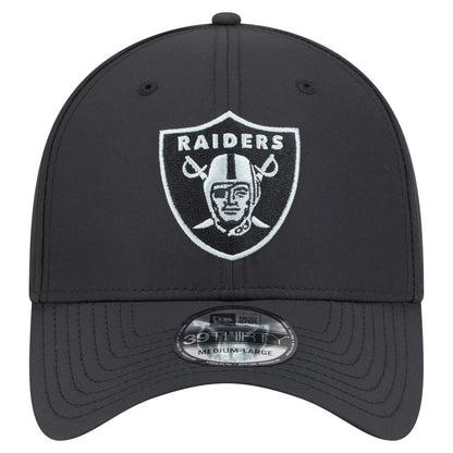 Las Vegas Raiders New Era Night 39THIRTY Flex Hat - Black for sale