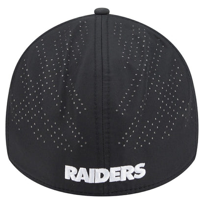 Las Vegas Raiders New Era Night 39THIRTY Flex Hat - Black for sale