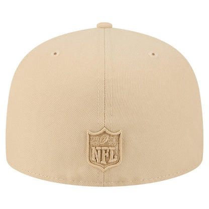 Pittsburgh Steelers New Era Color Pack A-Frame 59FIFTY Fitted Hat - Beige outlet