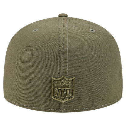 Pittsburgh Steelers New Era Color Pack A-Frame 59FIFTY Fitted Hat - Olive cheap