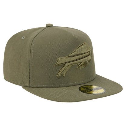 Buffalo Bills New Era Color Pack A-Frame 59FIFTY Fitted Hat - Olive outlet