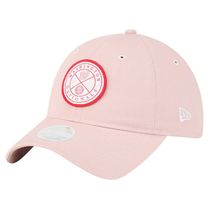 Washington Nationals Women's Bloom 9TWENTY Adjustable Hat - Pink | New Era