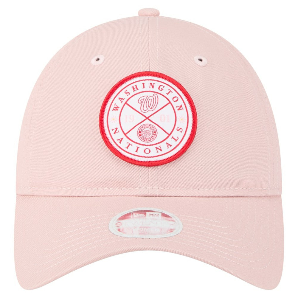 Washington Nationals Women's Bloom 9TWENTY Adjustable Hat - Pink | New Era