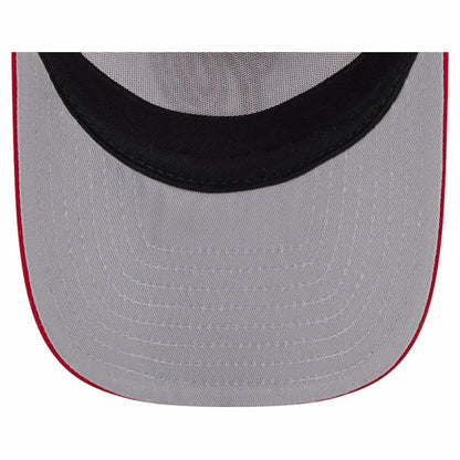 Washington Nationals Banner A-Frame 9FIFTY Trucker Snapback Hat - Cream/Red | New Era