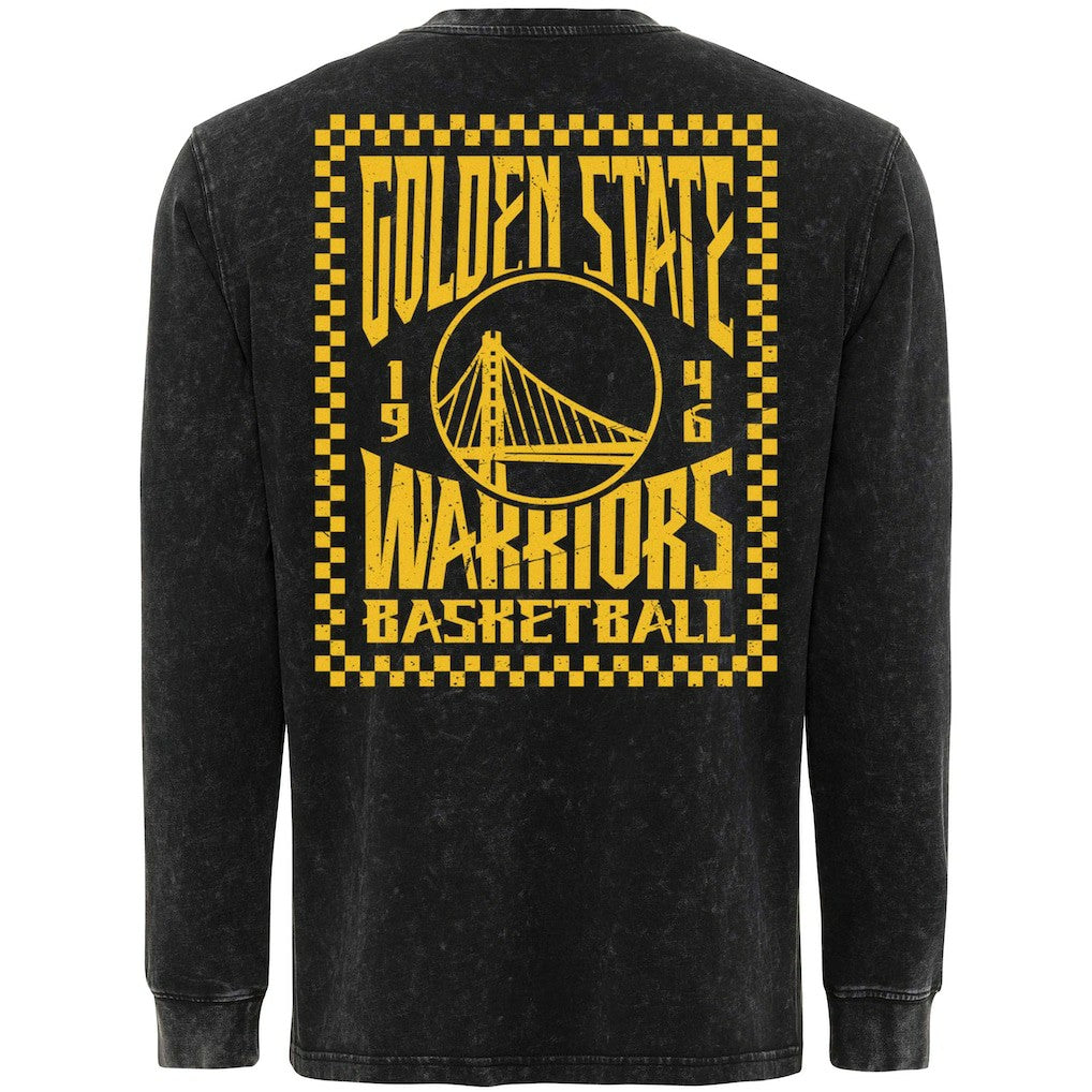 Golden State Warriors Sportiqe Men's Bono Long Sleeve T-Shirt sale - Black on sale