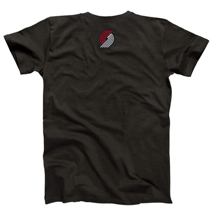 Portland Trail Blazers NBALab x Hyperfly Unisex Year of the Snake Lunar New Year Collection T-Shirt - Heather Black online