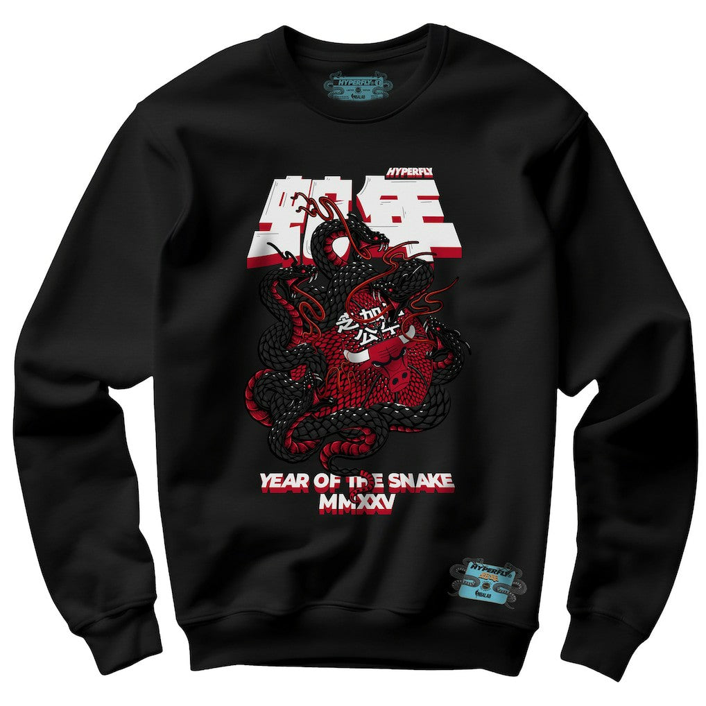 Chicago Bulls NBALab x Hyperfly Unisex Year of the Snake Lunar New Year Collection Sweatshirt - Black cheap