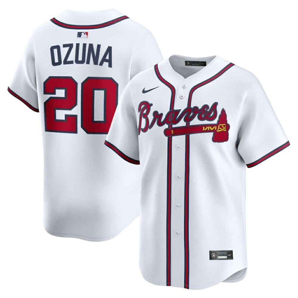 Marcell Ozuna Atlanta Braves Home Limited Player Jersey - White | Nike