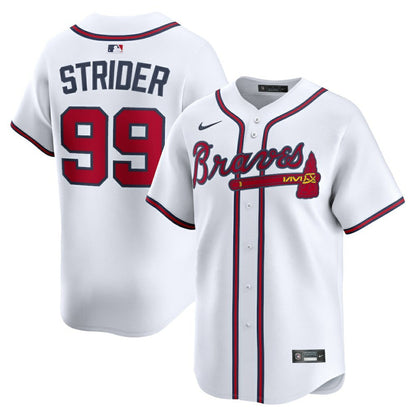 Spencer Strider Atlanta Braves Home Limited Player Jersey - White | Nike