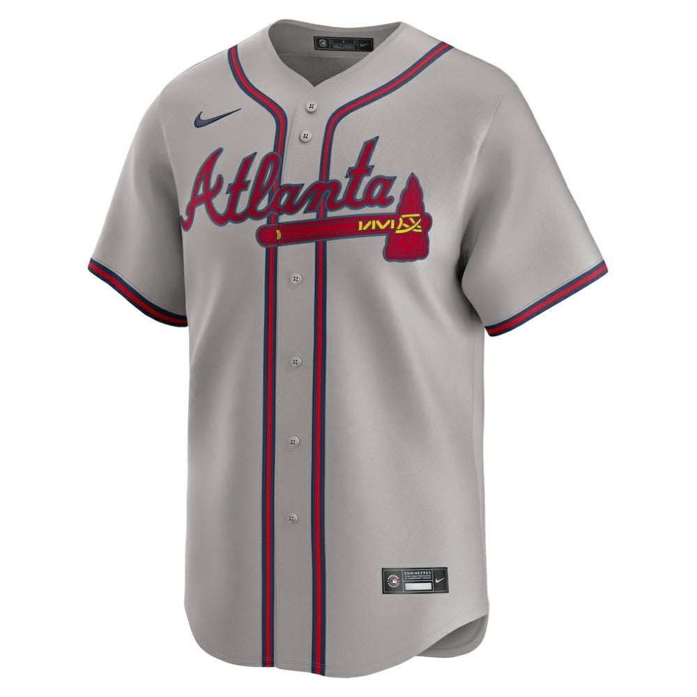 Ozzie Albies Atlanta Braves Road Limited Player Jersey - Gray | Nike