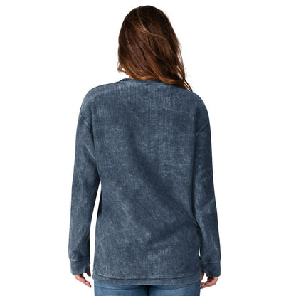 New York Yankees G-III 4Her by Carl Banks Women's Comfy Cord Pullover Sweatshirt - Navy