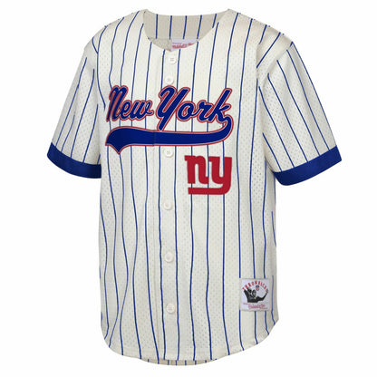 Lawrence Taylor New York Giants Youth Retired Player Name & Number Baseball Jersey - Cream on sale