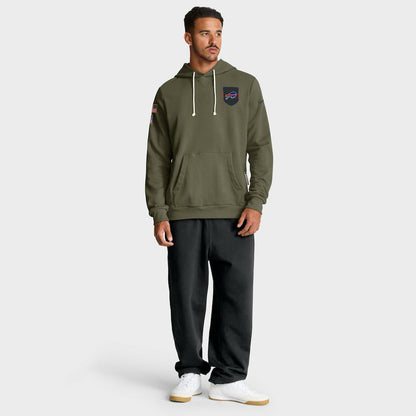 Buffalo Bills 2025 Salute to Service Sideline Standard Issue Dri-FIT Hoodie - Olive | Nike outlet