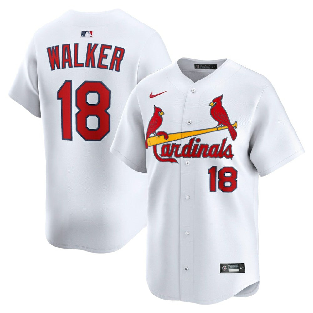 Jordan Walker St. Louis Cardinals Home Limited Player Jersey - White | Nike