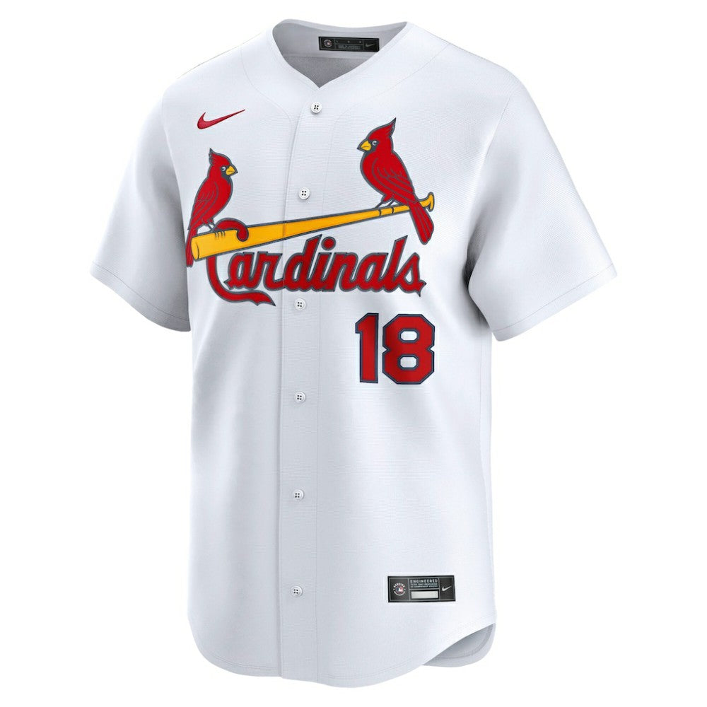Jordan Walker St. Louis Cardinals Home Limited Player Jersey - White | Nike