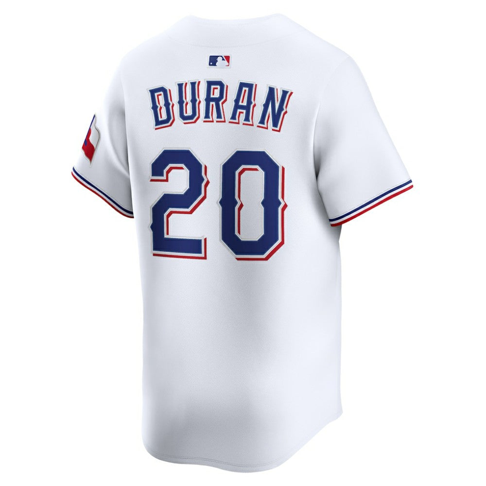Ezequiel Duran Texas Rangers Home Limited Player Jersey - White | Nike