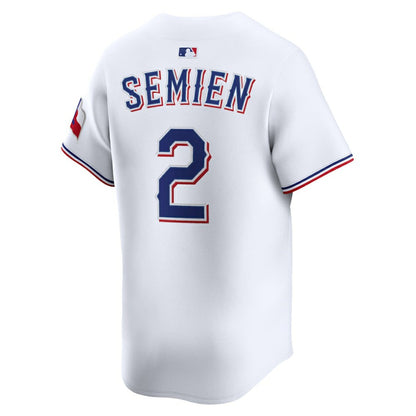 Marcus Semien Texas Rangers Home Limited Player Jersey - White | Nike