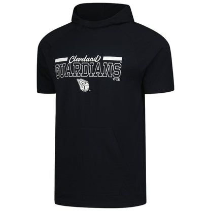 Cleveland Guardians Levelwear Phase Vanguard Hoodie T-Shirt - Black