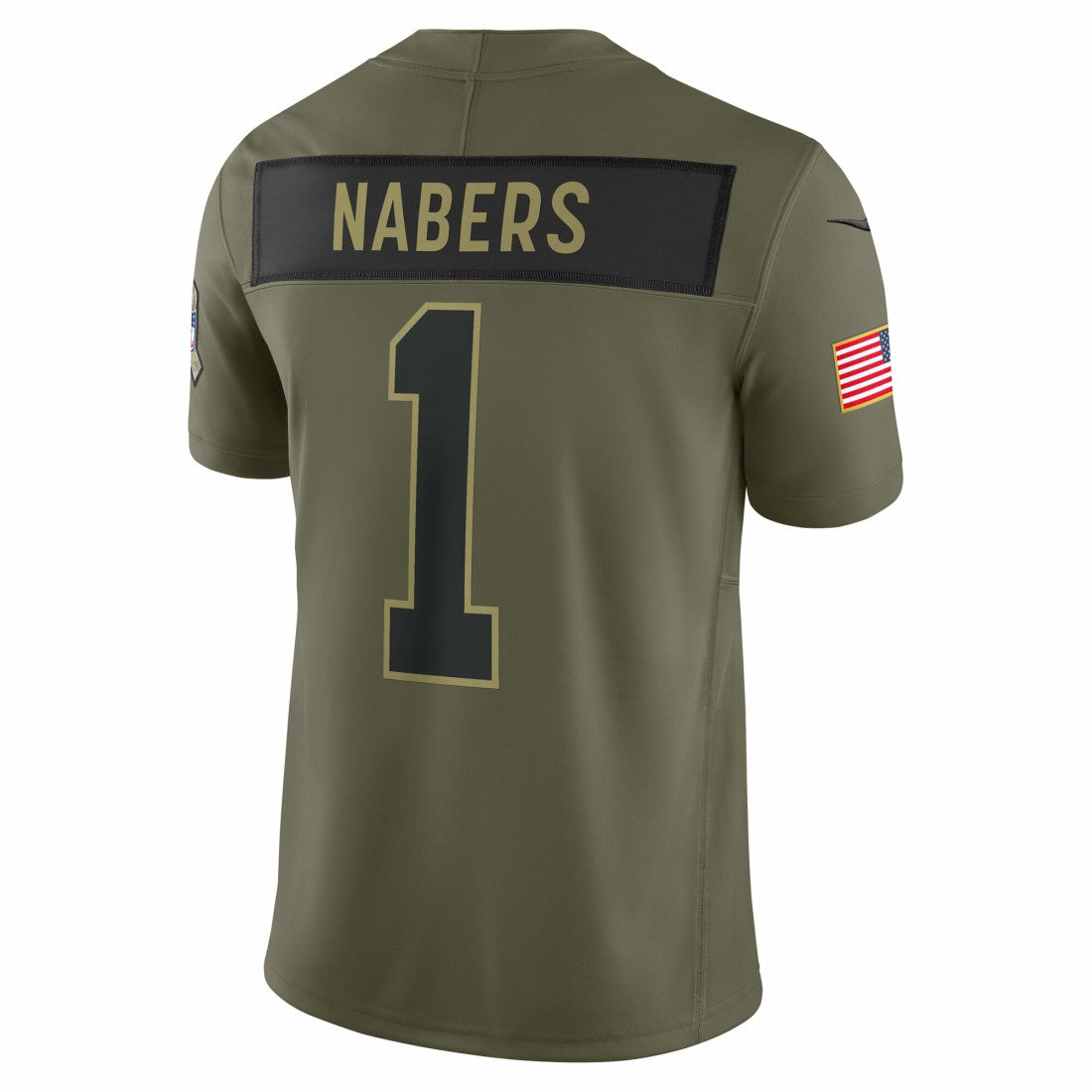 Malik Nabers New York Giants 2025 Salute to Service Limited Jersey - Olive | Nike on sale